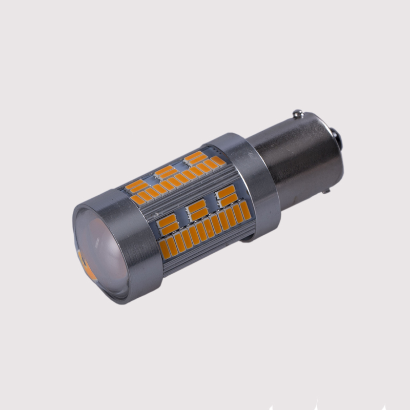 супер canbus без ошибок 1.8A реальный 21W 105smd 4014 1100LM P21W PY21W W21W 7440 3156 Светодиодный указатель поворота